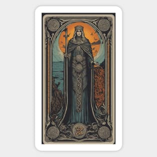 Manannan Mac Lir Irish Sea God Sticker